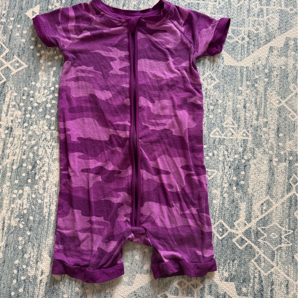 SOLD ON CP Little Sleepies Berry Camo Shorty